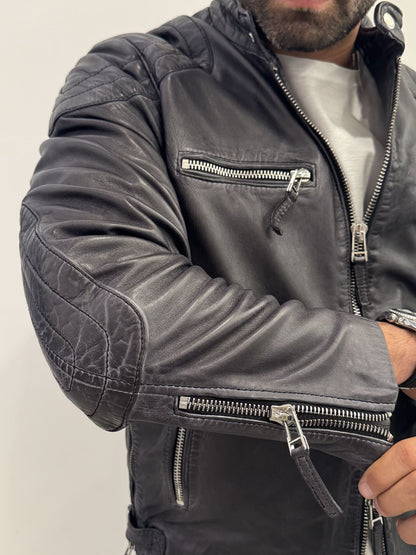 Giubbotto The Jack Leathers in vera pella