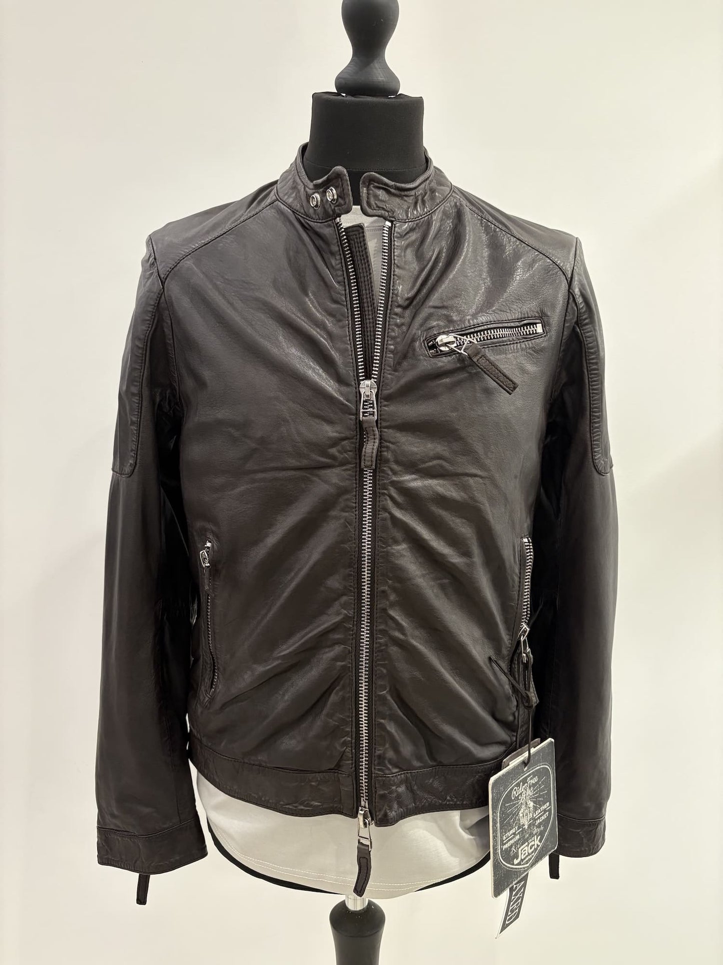 Giubbotto in vera pelle The Jack Leathers