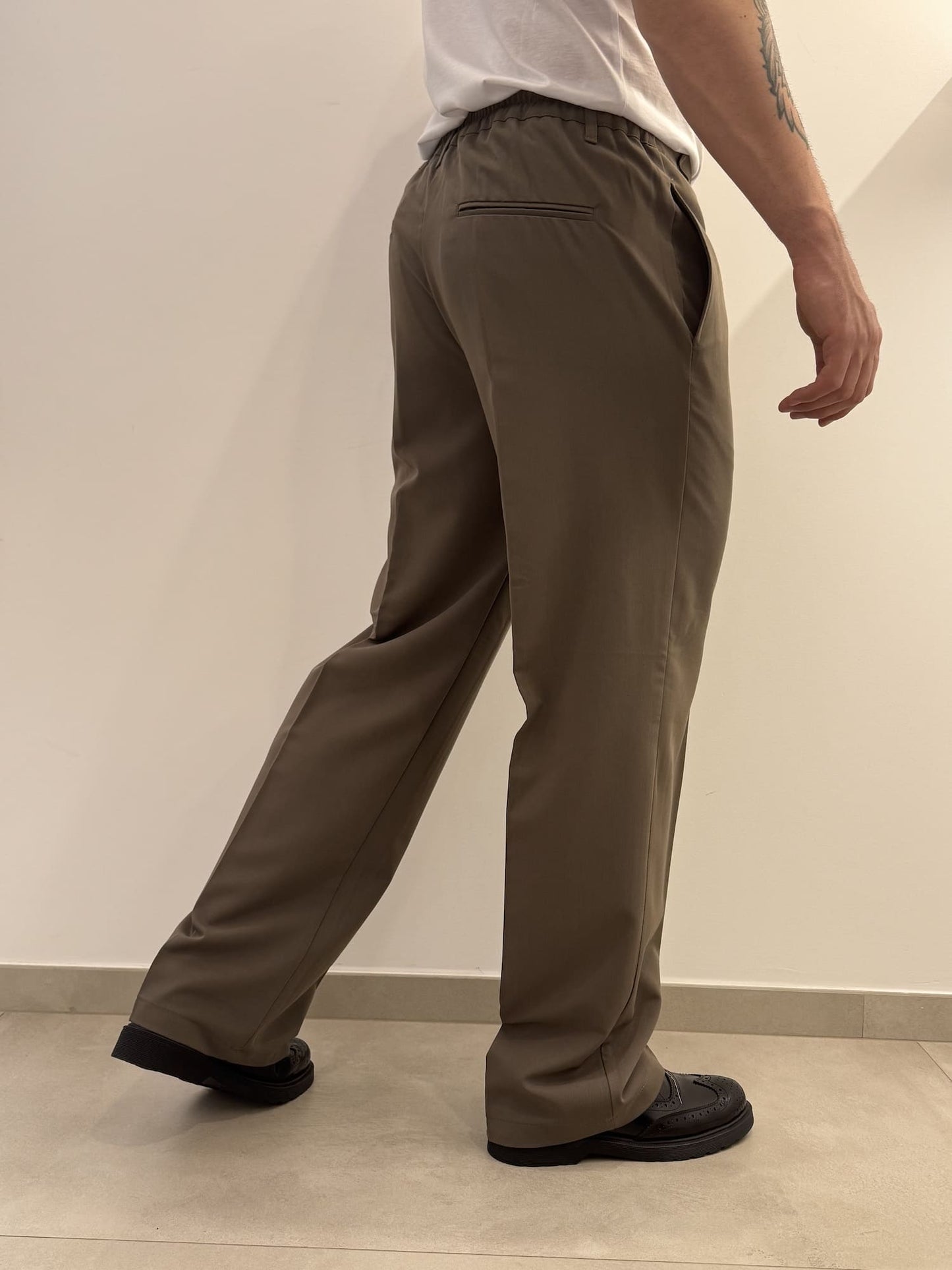 Abito baggy in poli viscosa