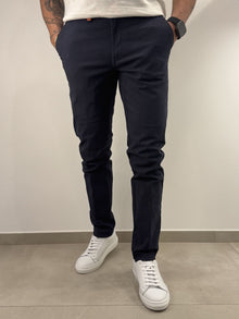 Pantalone Sea Barrier in cotone elasticizzato blu denim