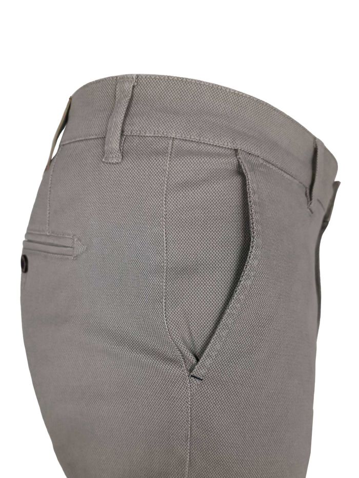 Pantalone Sea Barrier in cotone elasticizzato grigio