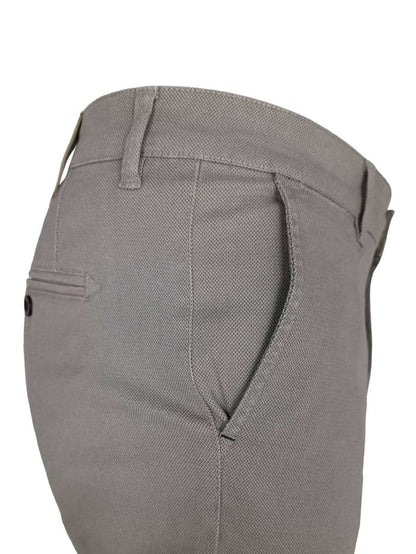 Pantalone Sea Barrier in cotone elasticizzato grigio