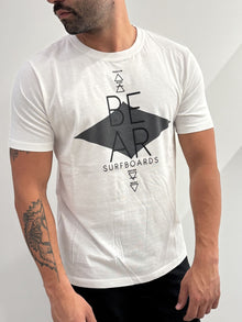 T-shirt Bear stampa Fronte e Retro