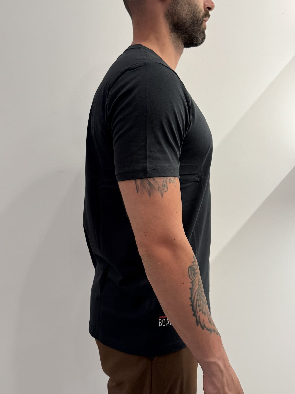 T-Shirt Bear con logo e grafica sul lato