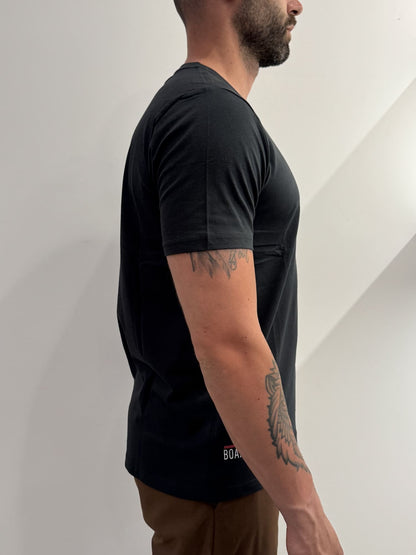 T-Shirt Bear con logo e grafica sul lato