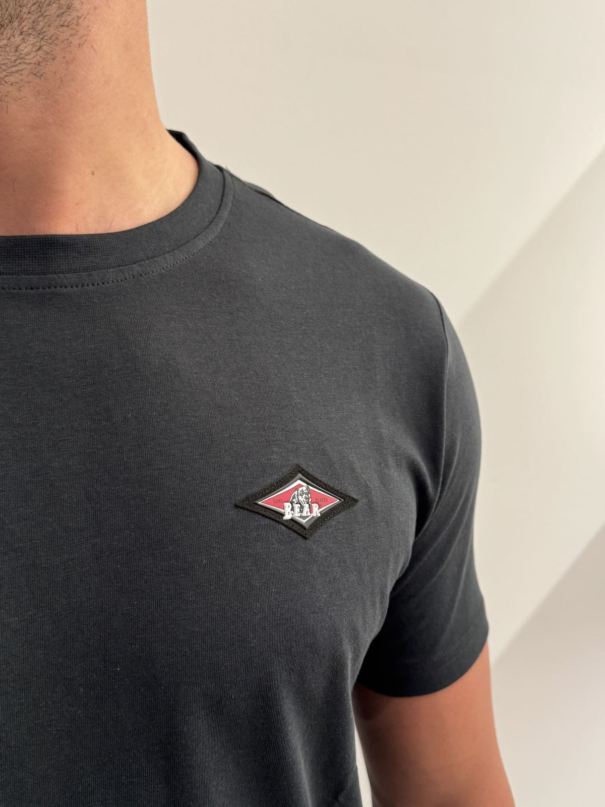 T-Shirt Bear con logo e grafica sul lato
