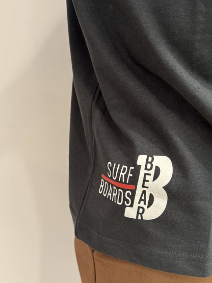 T-Shirt Bear con logo e grafica sul lato