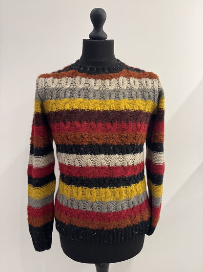 Maglione ad intarsi girocollo Gianni Lupo