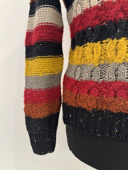 Maglione ad intarsi girocollo Gianni Lupo