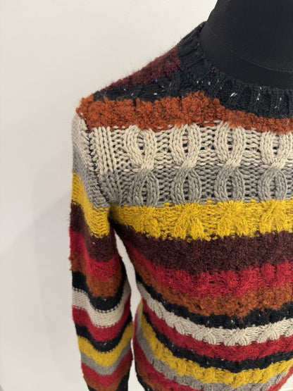 Maglione ad intarsi girocollo Gianni Lupo