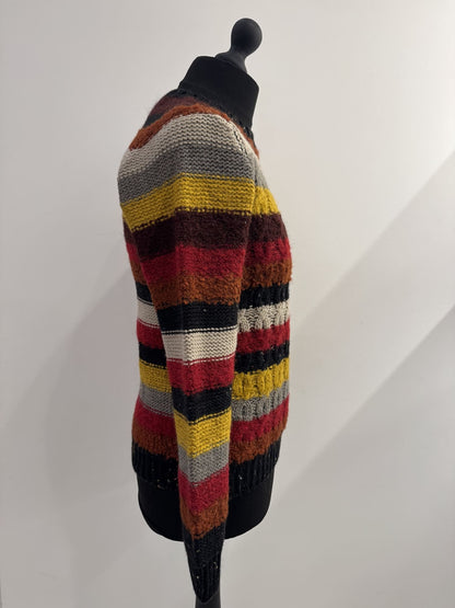 Maglione ad intarsi girocollo Gianni Lupo
