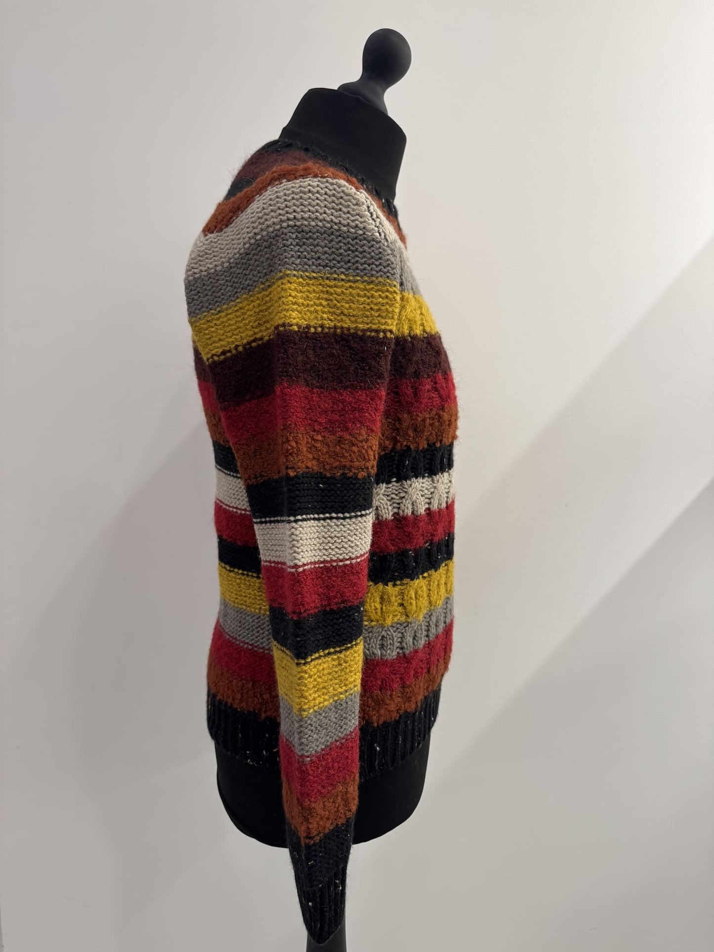 Maglione ad intarsi girocollo Gianni Lupo