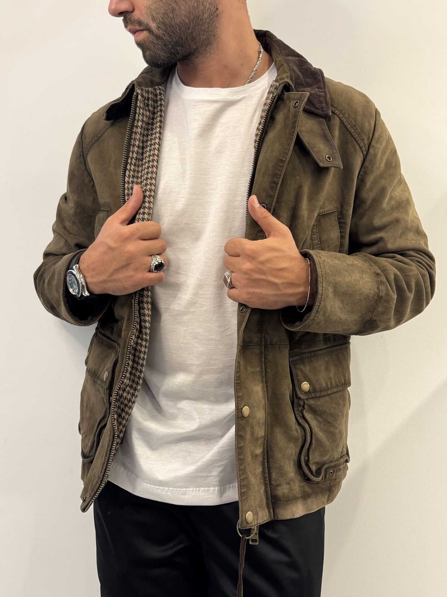Giubbotto in vera pelle The Jack leathers