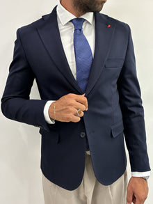 Giacca punto Milano elasticizzata