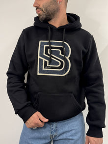 Felpa  Blacksvnday con cappuccio nero