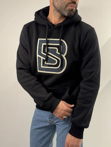 Felpa  Blacksvnday con cappuccio nero