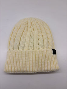 Cappello Hamaki-ho intrecciato con risvolto a costine