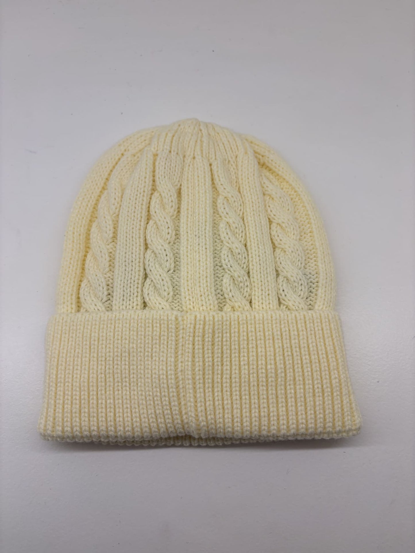 Cappello Hamaki-ho intrecciato con risvolto a costine