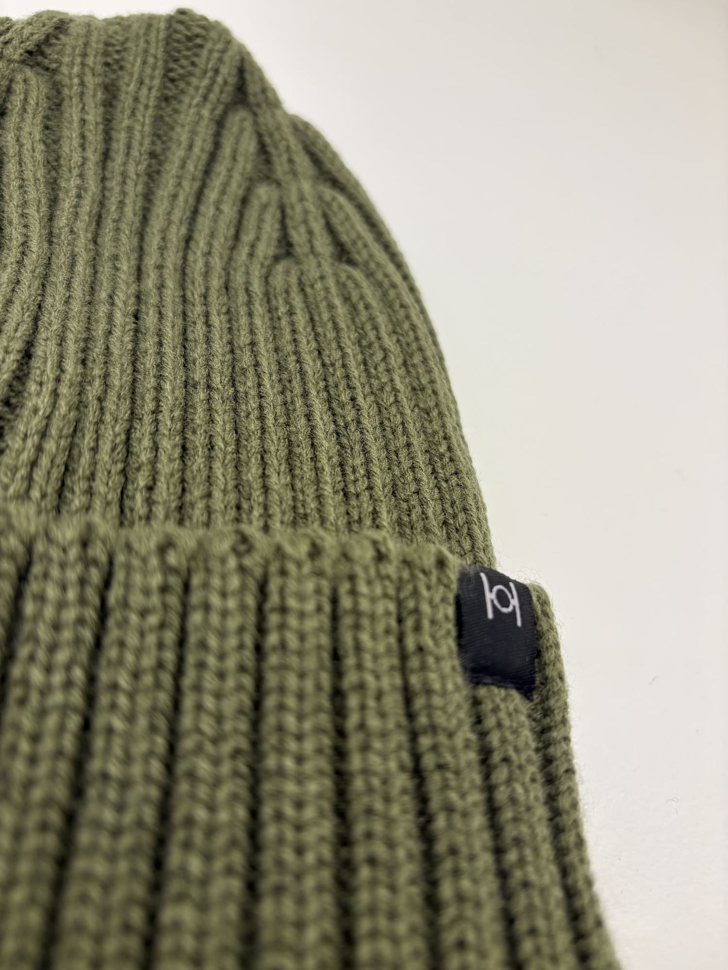 Cappello Hamaki-Ho in misto lana verde oliva