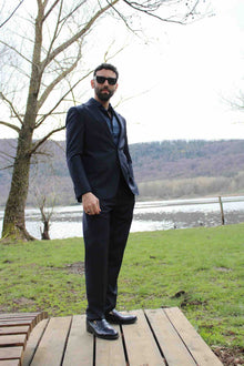 Abito  gessato Mulish blu