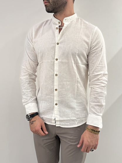 Camicia Hamaki-Ho in misto lino