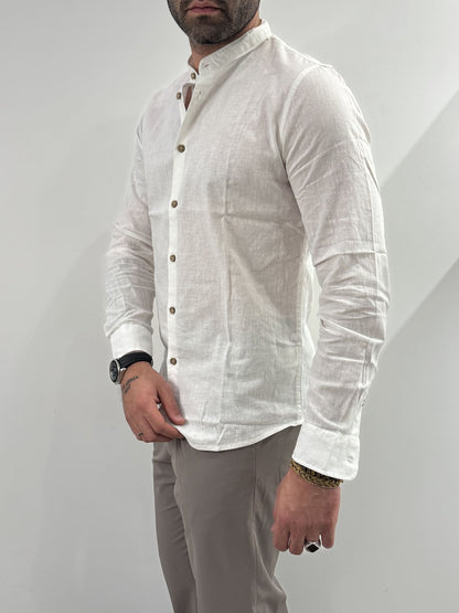 Camicia Hamaki-Ho in misto lino