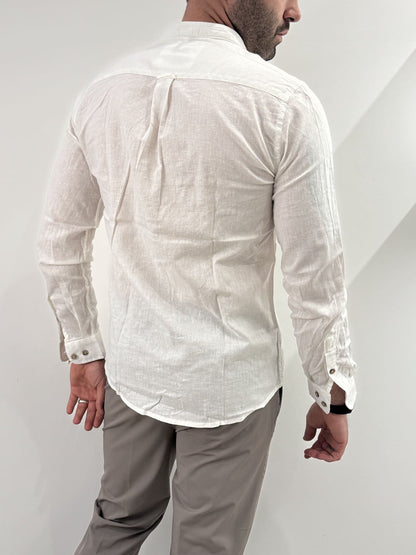 Camicia Hamaki-Ho in misto lino