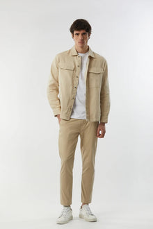 Overshirt in cotone
