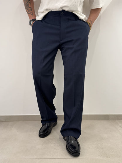 blacksvnday Pantalone COMPTON Blu - Elegante e Comodo