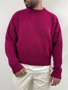 Maglione  Blacksvnday boxi fit fucsia