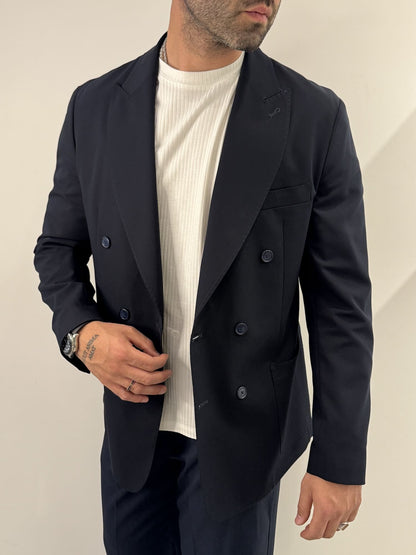 blacksvnday Giacca Copacabana Blu - Elegante e Comoda