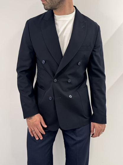 blacksvnday Giacca Copacabana Blu - Elegante e Comoda
