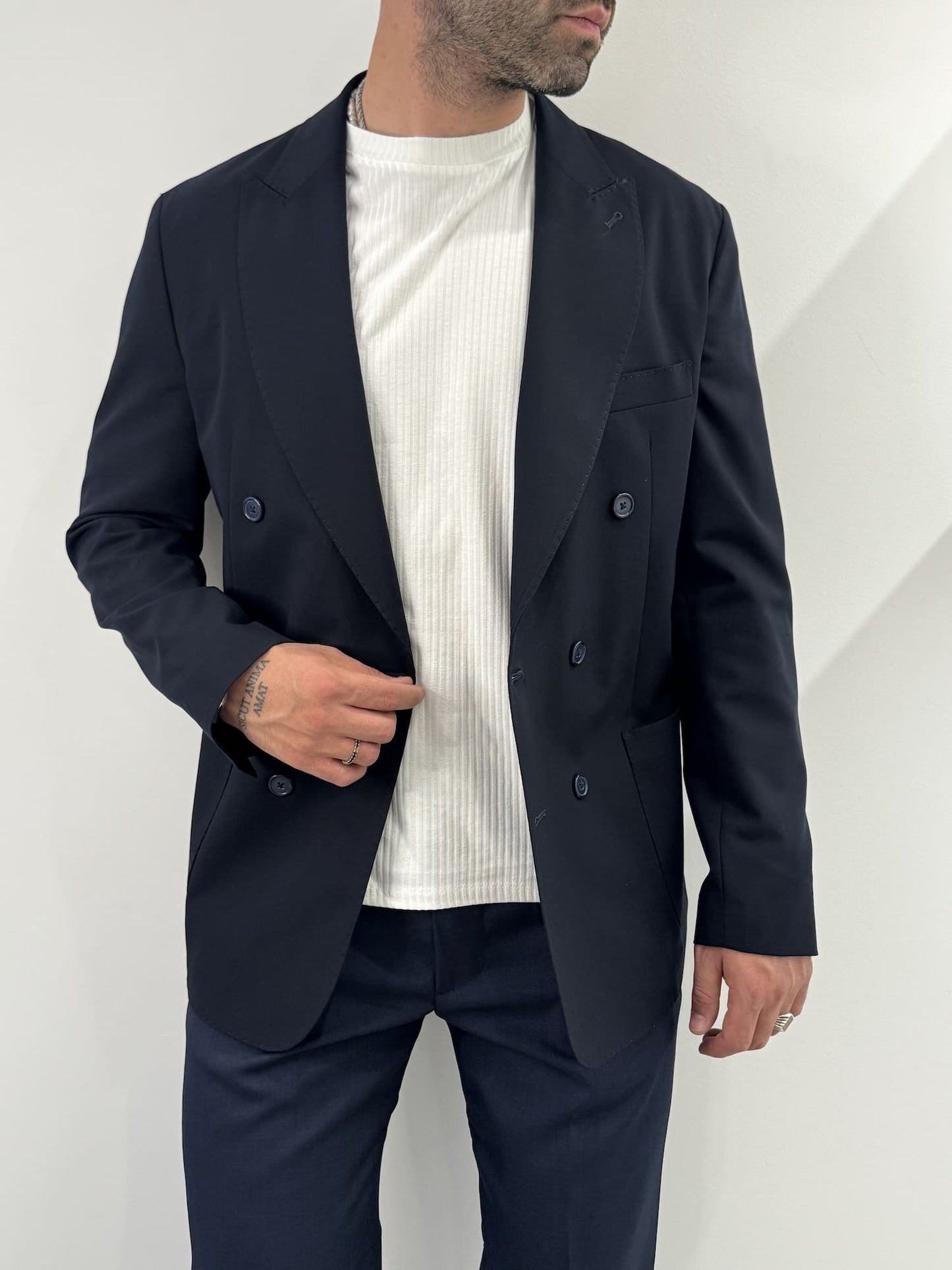 blacksvnday Giacca Copacabana Blu - Elegante e Comoda