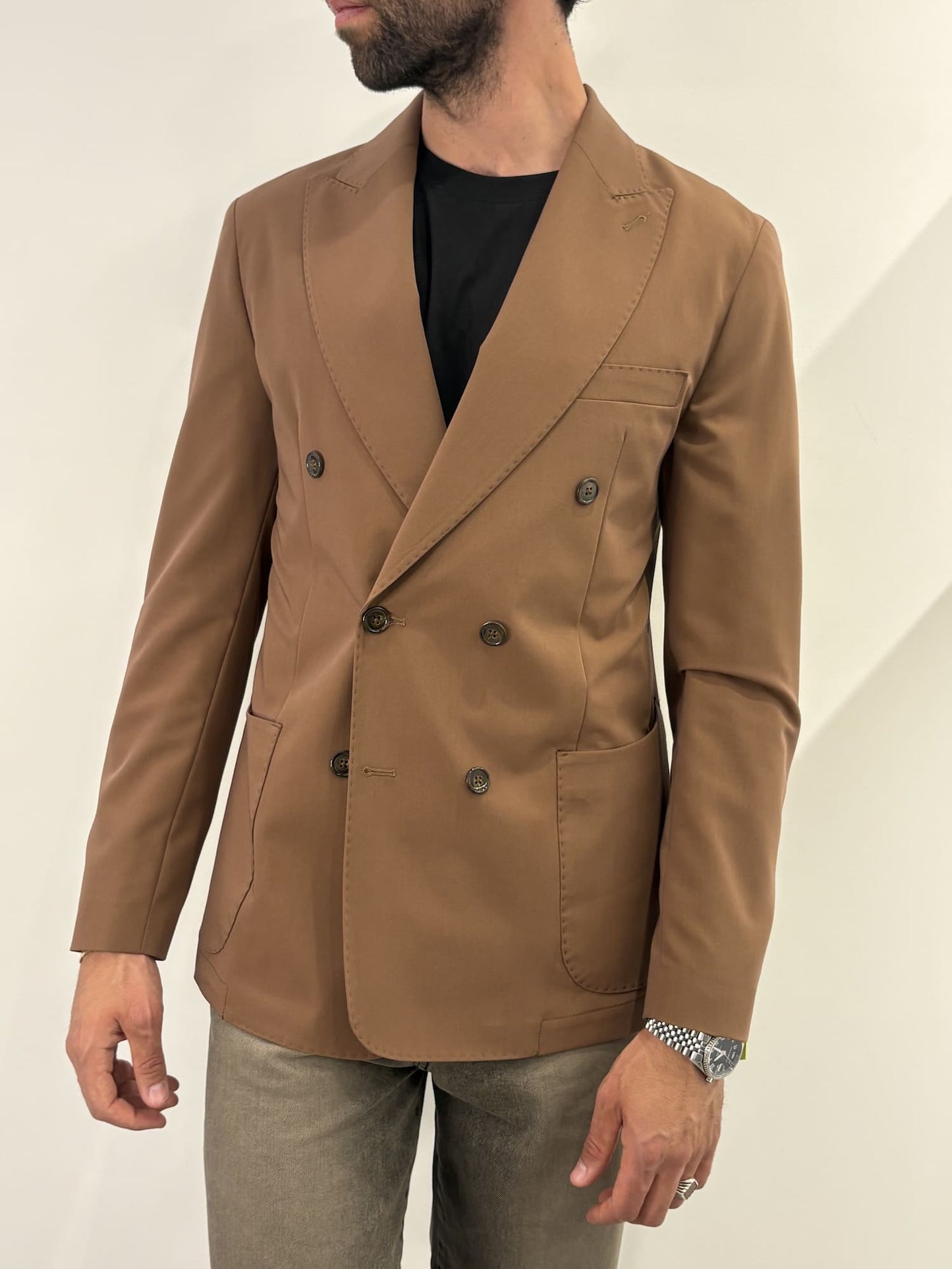 blacksvnday Giacca Copacabana Tabacco - Elegante e Confortevole