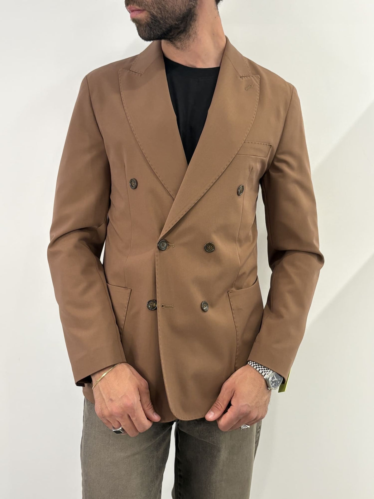 blacksvnday Giacca Copacabana Tabacco - Elegante e Confortevole