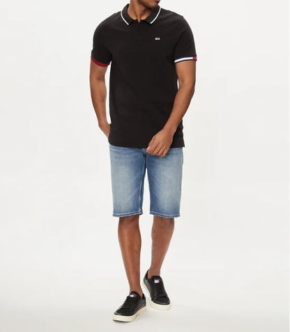 Polo Tommy Jeans red flag