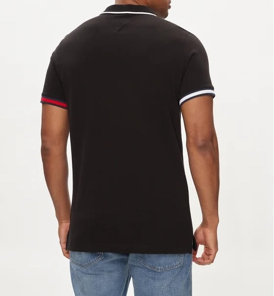 Polo Tommy Jeans red flag