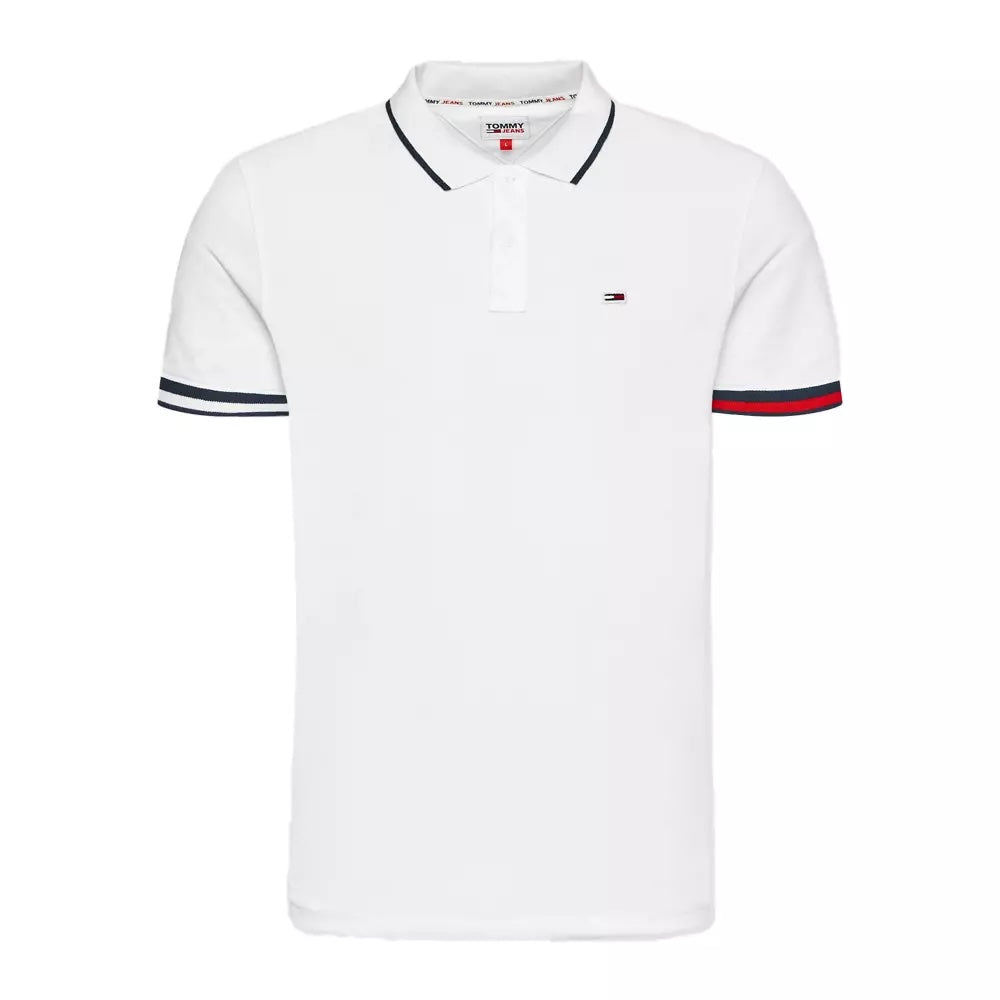 Polo Tommy Jeans red flag