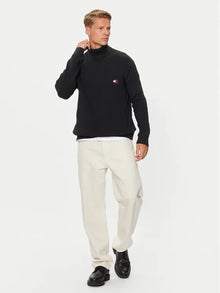Dolcevita Tommy jeans a costine