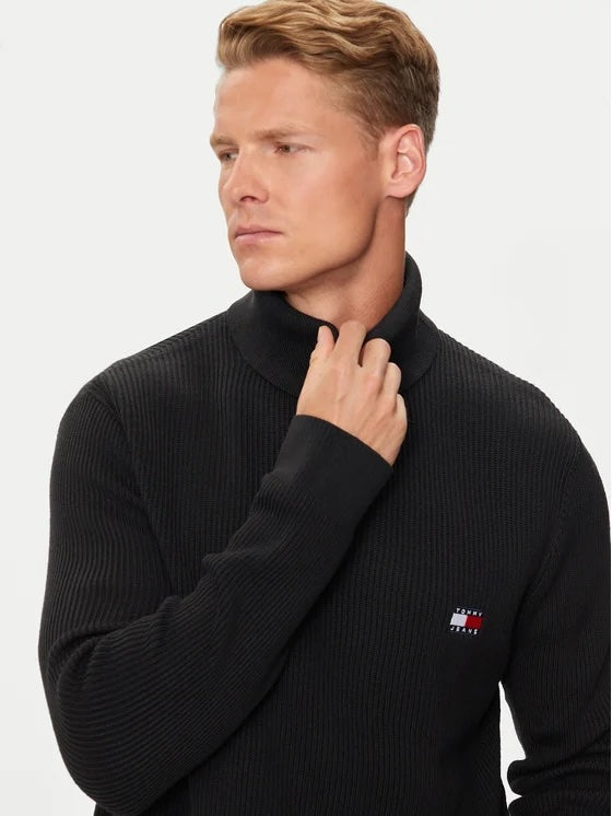 Dolcevita Tommy jeans a costine