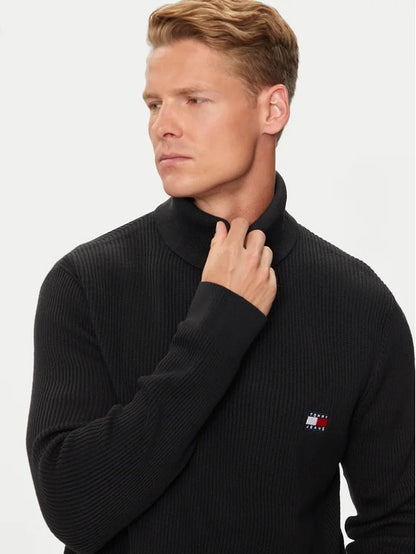 Dolcevita Tommy jeans a costine