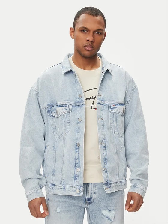 Giacca di jeans denim Light