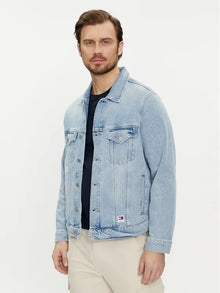 Giacca in jeans Tommy Jeans Denim chiaro