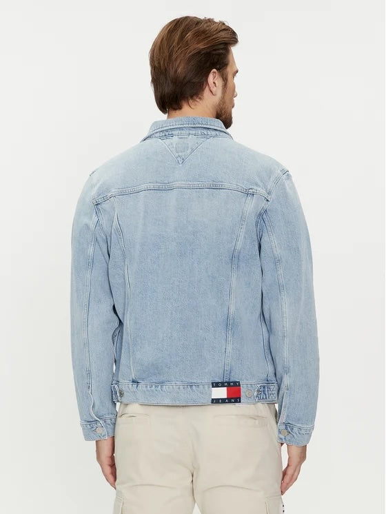 Giacca in jeans Tommy Jeans Denim chiaro