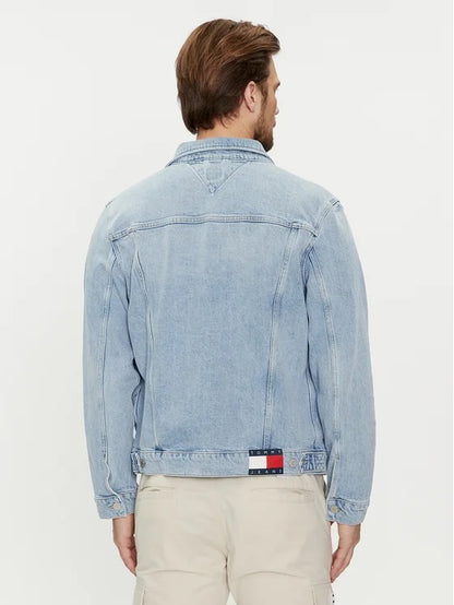 Giacca in jeans Tommy Jeans Denim chiaro