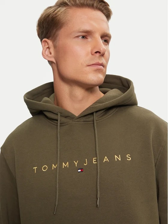 Felpa con cappuccio Tommy Jeans Verde