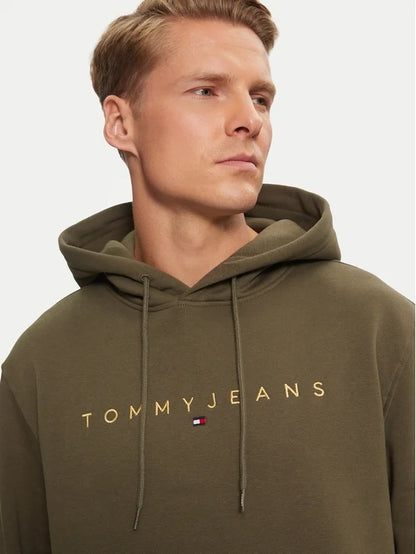 Felpa con cappuccio Tommy Jeans Verde