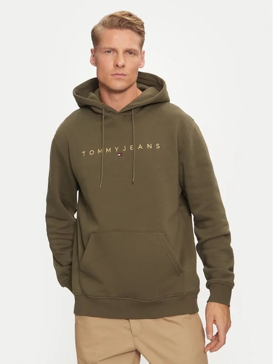 Felpa con cappuccio Tommy Jeans Verde