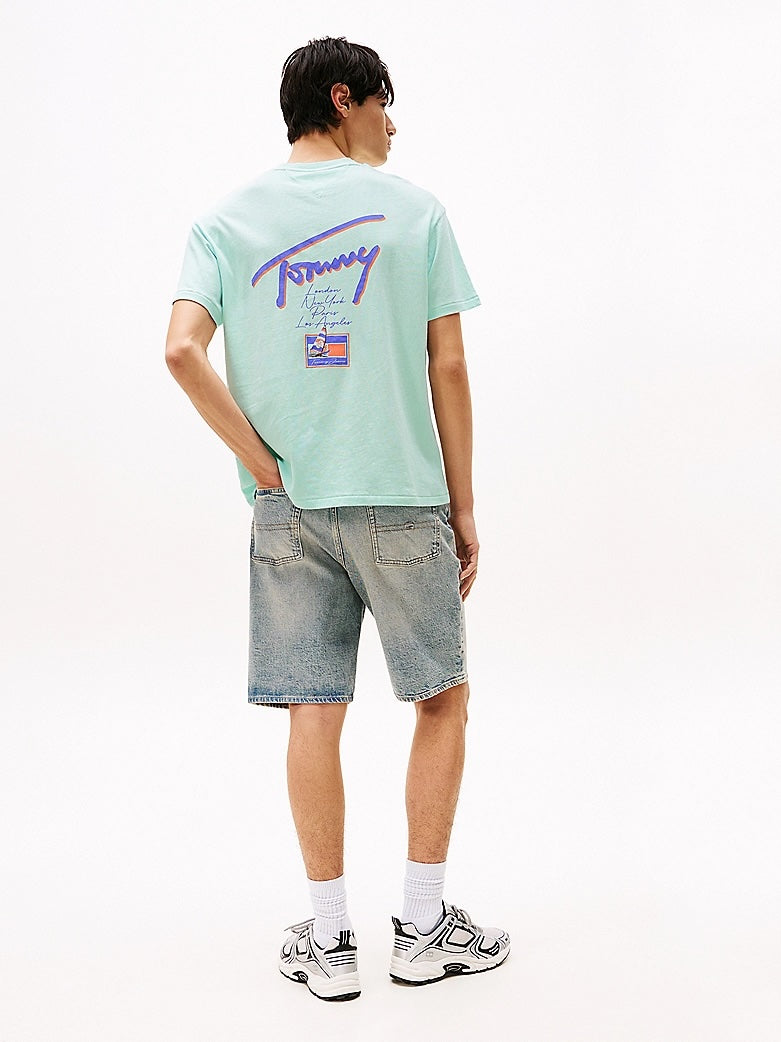 T-shirt relaxed fit con logo grafico