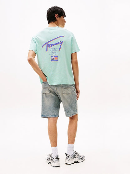 T-shirt relaxed fit con logo grafico